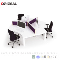 Sistemas modulares de muebles de oficina Orizeal, escritorio de oficina ajustable en altura eléctrico, escritorio ajustable modular (OZ-ODKS058Z-3)